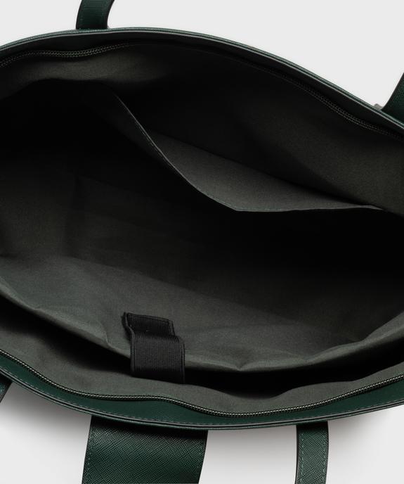 Sac cabas rigide en matière texturée femme vue3 - GEMO (ACCESS) - GEMO