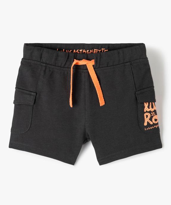 Short bébé garçon en maille souple - LuluCastagnette vue1 - LULUCASTAGNETTE - GEMO