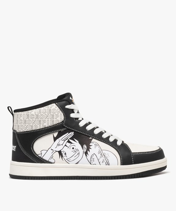 Baskets homme montantes à motifs - One Piece  vue8 - ONE PIECE - GEMO