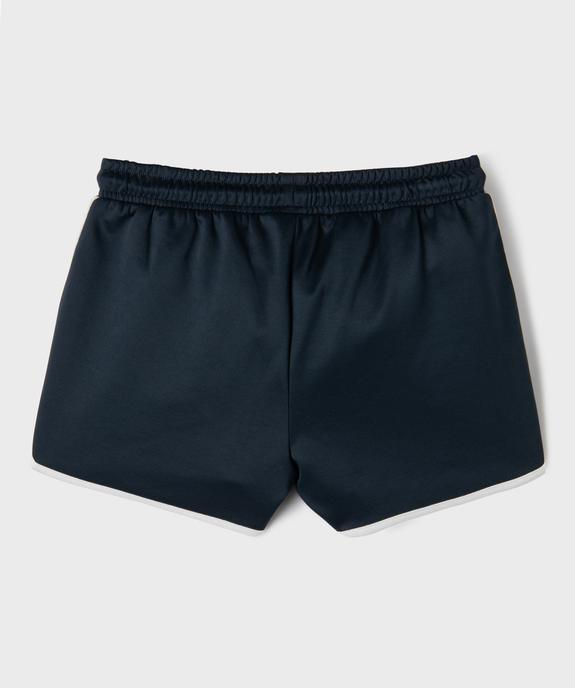 Short de sport à taille élastiquée fille - Camps United vue3 - CAMPS US - GEMO