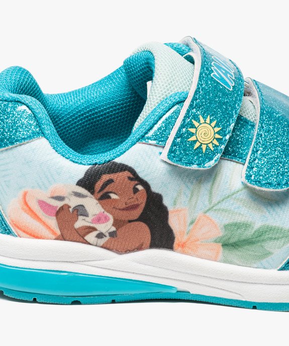 Baskets fille avec motif Vaiana et semelle lumineuse - Disney vue6 - VAIANA - GEMO