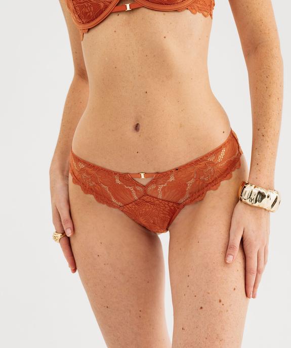 Culotte en dentelle femme vue1 - GEMO(HOMWR FEM) - GEMO