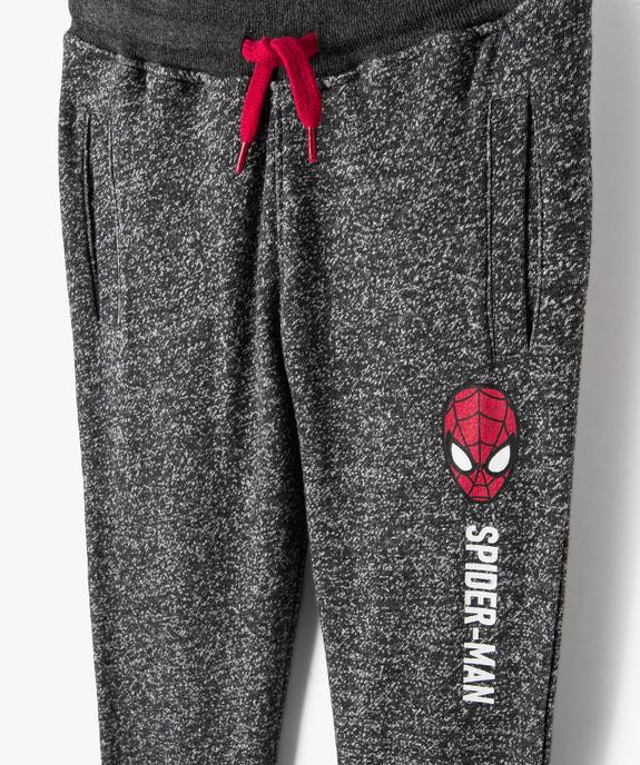 Jogging garçon en molleton chaud imprimé Spiderman vue2 - SPIDERMAN - GEMO