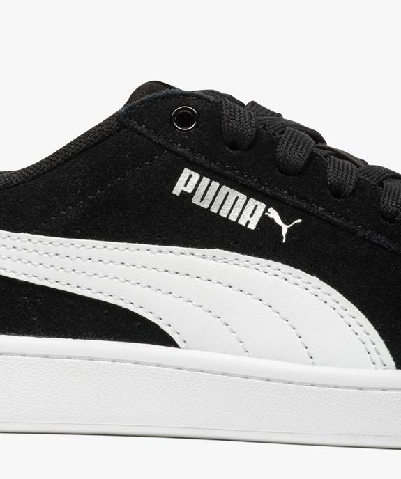 Baskets femme bicolores avec dessus en cuir velours – Puma vue6 - PUMA - GEMO
