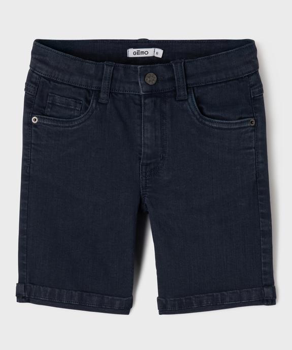 Bermuda regular taille ajustable garçon vue1 - GEMO (ENFANT) - GEMO
