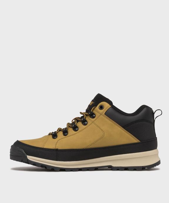 Boots sportswear mid-cut à semelle crantée homme - Schott vue3 - SCHOTT - GEMO