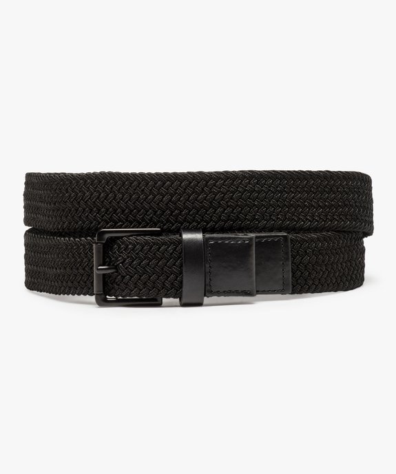 Ceinture tressée élastique homme vue1 - GEMO (ACCESS) - GEMO