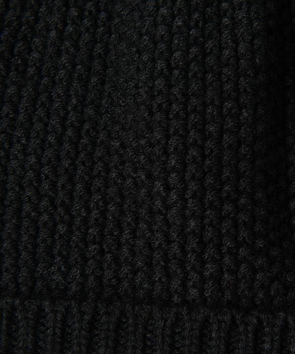 Bonnet en maille fantaisie doublé polaire homme vue2 - GEMO 4G HOMME - GEMO