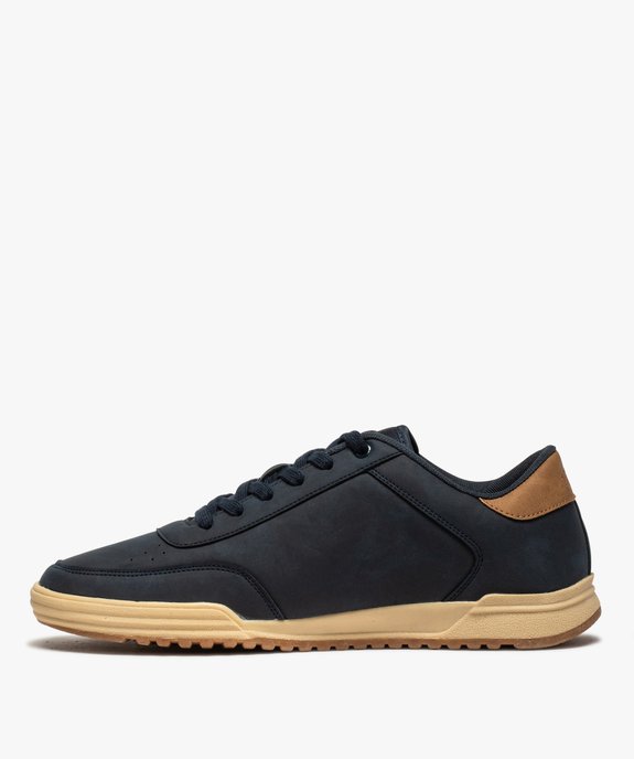 Baskets homme unies à lacets – Umbro Ipam vue3 - UMBRO - GEMO