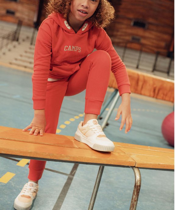 Baskets fille multi-matières à lacets – Camps United vue6 - CAMPS UNITED - GEMO