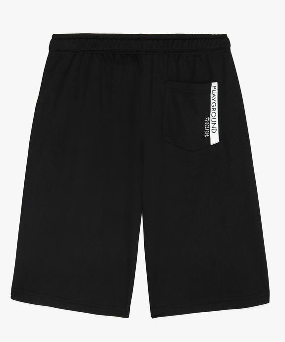 Short De Sport Enfant Garçon - Ceinture élastique Avec Cordon, 100% Polyester, Tailles 3-4 Ans à 15-16 Ans