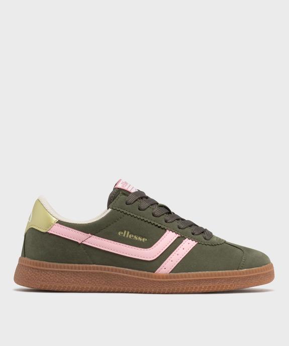 Baskets à lacets avec empiècements scintillants femme - Ellesse vue1 - ELLESSE - GEMO
