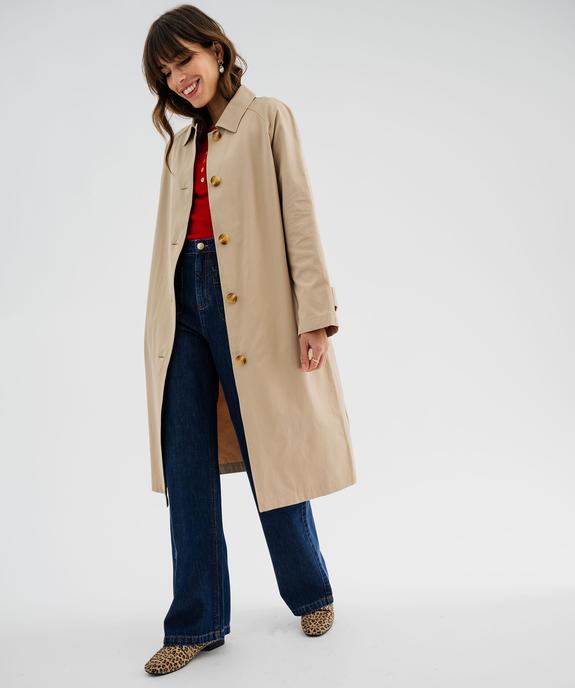 Trench droit femme - LuluCastagnette vue6 - LULUCASTAGNETTE - GEMO