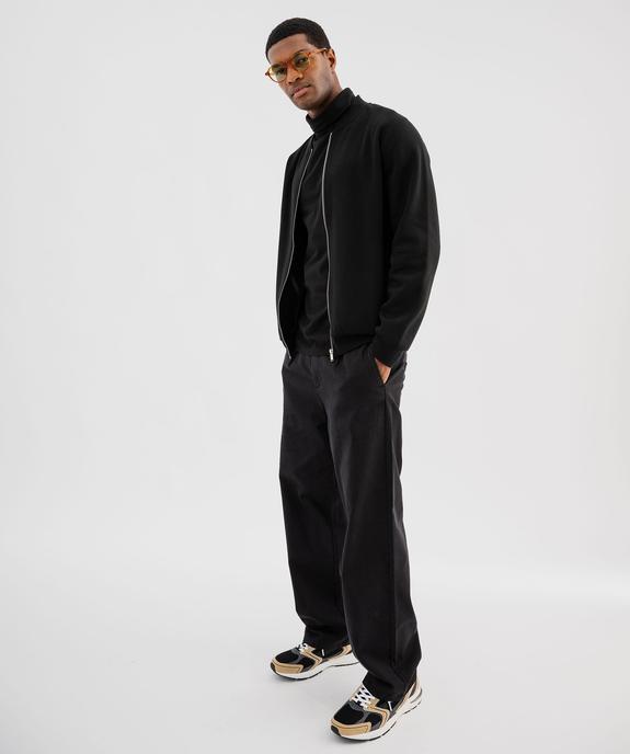 Sweat zippé en molleton doux homme vue9 - GEMO (HOMME) - GEMO