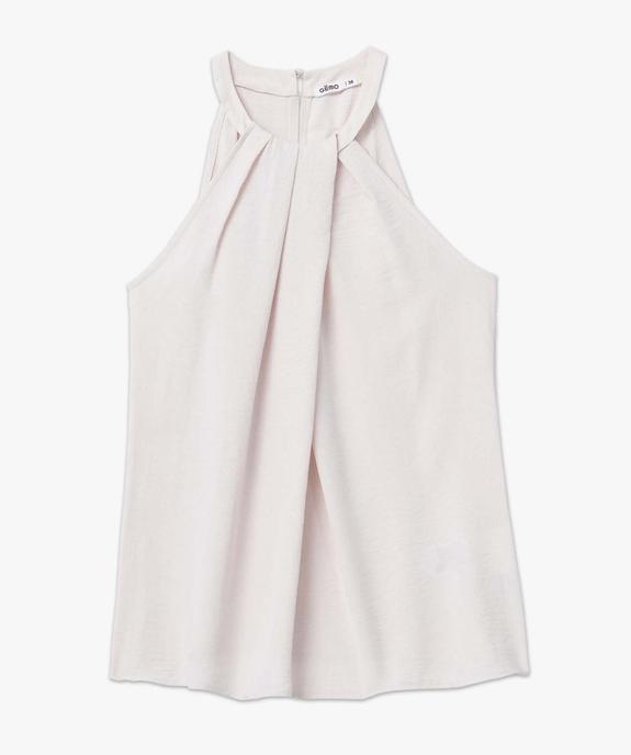 Blouse femme sans manches avec encolure américaine vue4 - GEMO(FEMME PAP) - GEMO