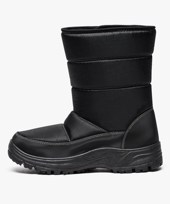 Après-ski homme en matière matelassée vue3 - GEMO (EQUIPT) - GEMO