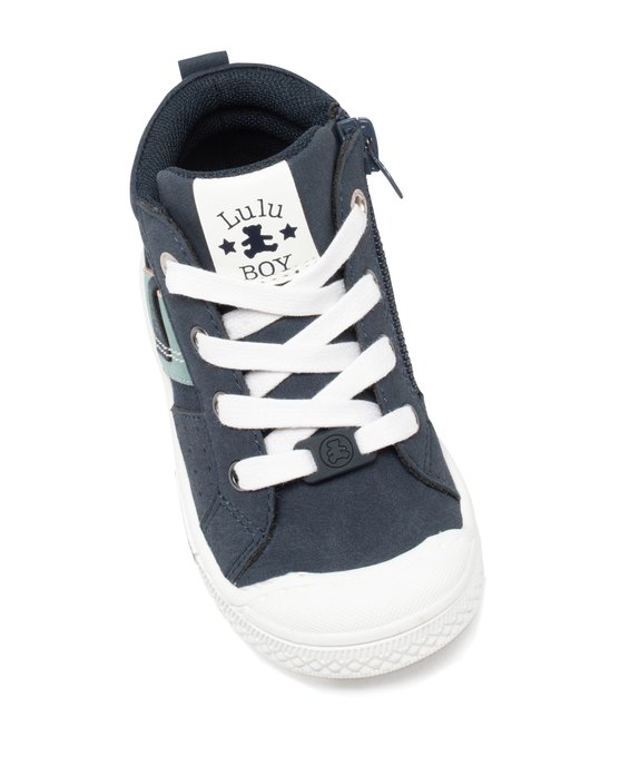 Chaussures montantes à lacets et zip bébé garçon - LuluCastagnette vue5 - LULU CASTAGNETT - GEMO
