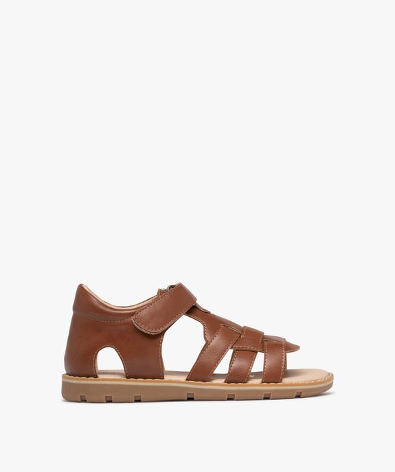 Sandales à brides et fermeture scratch garçon - Buggy Shoes vue8 - BUGGY GEMO FOR GOOD - GEMO