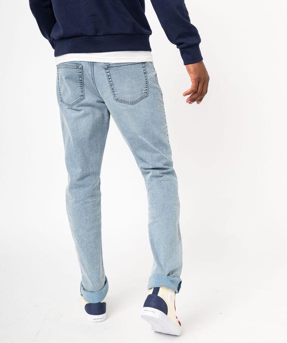 Jean écoresponsable coupe slim homme vue4 - GEMO 4G HOMME - GEMO