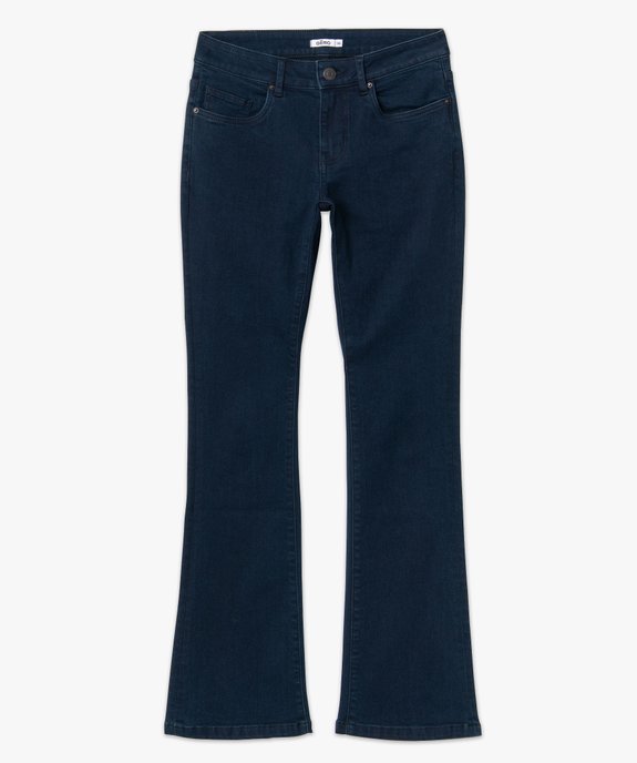 Jean petite longueur coupe Bootcut femme - L26 vue4 - GEMO 4G FEMME - GEMO