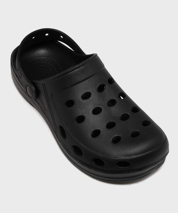 Sabots souples dessus uni perforé homme vue5 - GEMO (PLAGE) - GEMO