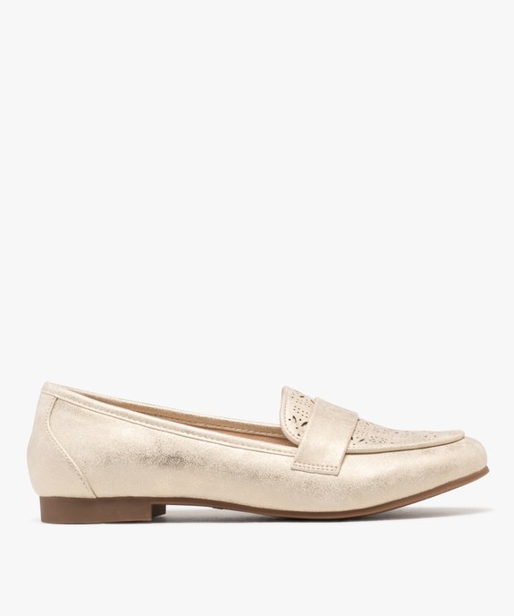 Mocassins avec dessus métallisé femme - Valentina Baldano vue2 - VALENTINA BALDA - GEMO