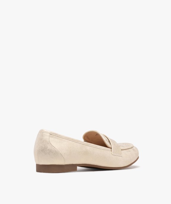 Mocassins avec dessus métallisé femme - Valentina Baldano vue5 - VALENTINA BALDA - GEMO