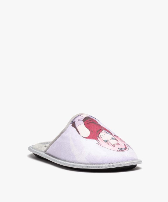 Chaussons femme mules en jersey imprimées - Naruto vue1 - NARUTO - GEMO