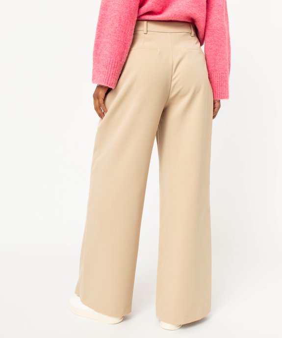 Pantalon très large et fluide femme - Gémo x Melissaallbb vue4 - GEMO(FEMME PAP) - GEMO