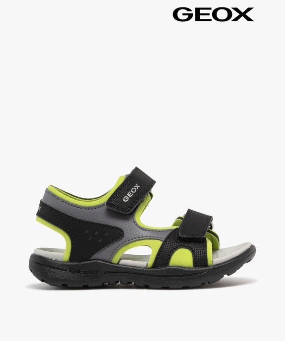Sandales sport garçon à double scratch - Geox vue1 - GEOX - GEMO