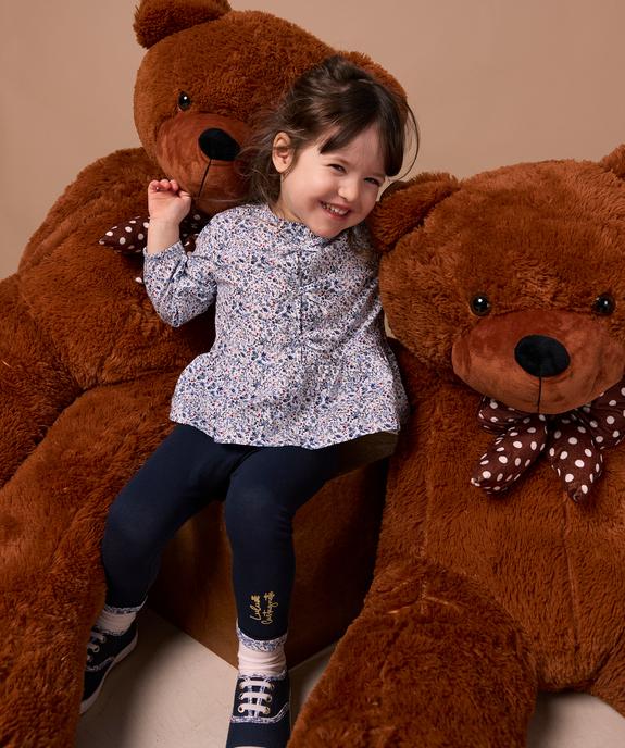 Blouse manches longues à motifs fleuris bébé fille - LuluCastagnette vue2 - LULUCASTAGNETTE - GEMO