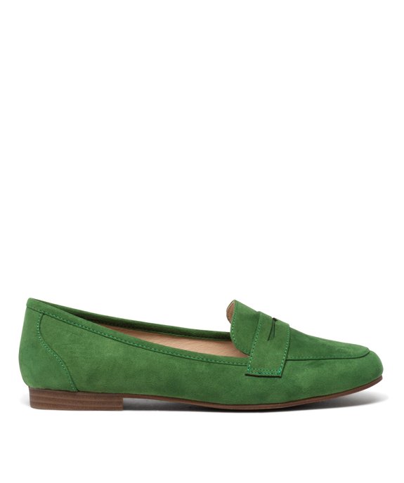Mocassins femme unis style Penny Loafer vue2 - GEMO 4G FEMME - GEMO