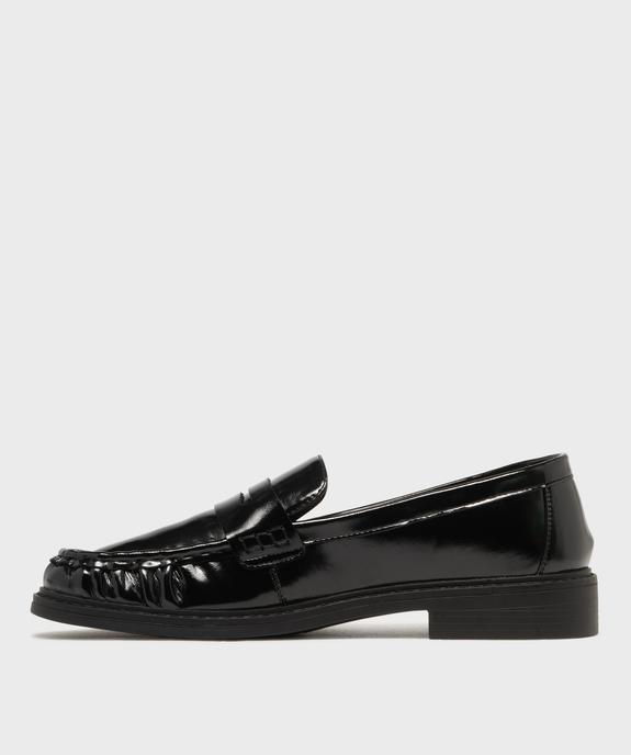 Mocassins souples en matière brillante femme - Follow Me vue3 - FOLLOW ME - GEMO