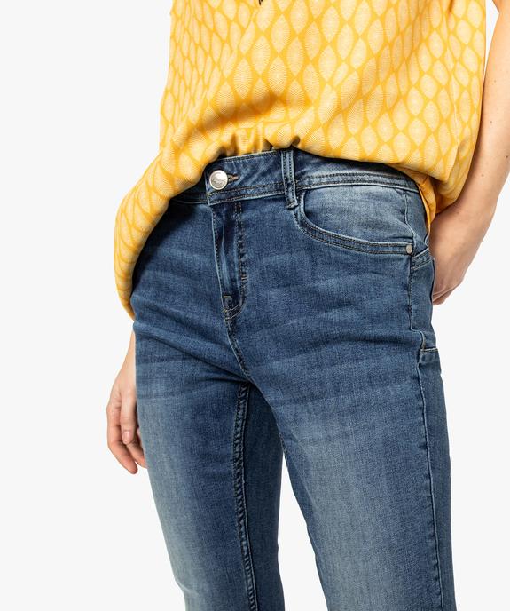 Jean femme coupe slim forme push-up vue2 - GEMO(FEMME PAP) - GEMO