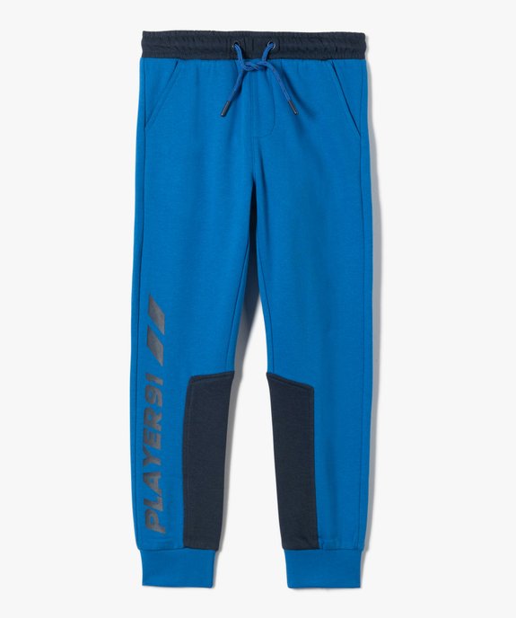 Jogging garçon en molleton doux vue1 - GEMO (ENFANT) - GEMO