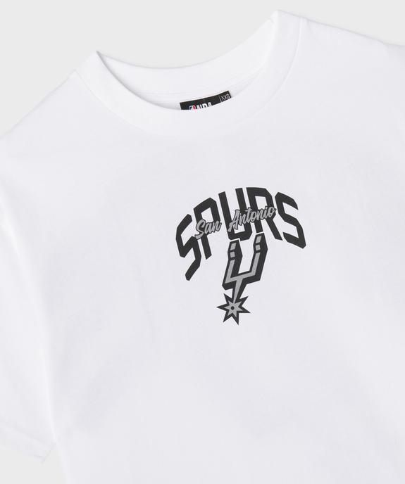 Tee-shirt manches courtes imprimé Spurs garçon - NBA vue2 - NBA - GEMO