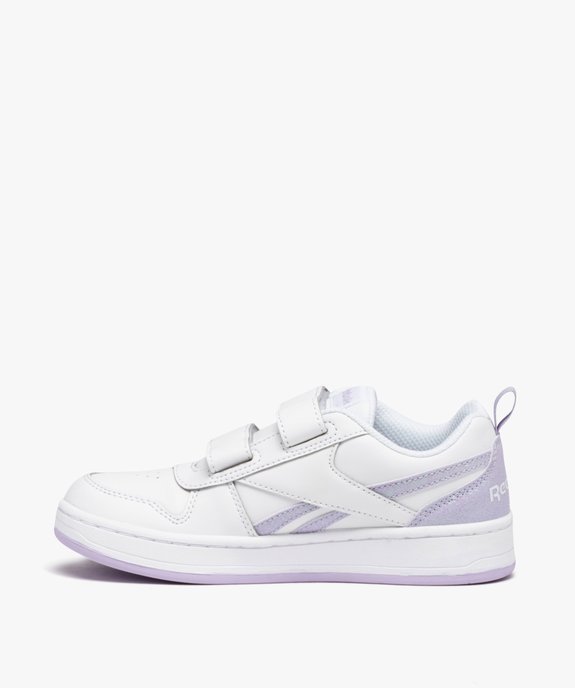 Baskets fille à scratch et à bandes contrastantes - Reebok vue3 - REEBOK - GEMO