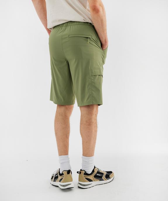 Bermuda technique multipoche en matière fine et légère homme - Roadsign vue3 - ROADSIGN D - GEMO