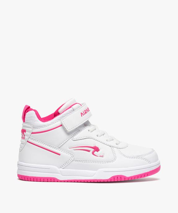 Baskets fille semi-montantes bicolores - Airness vue1 - AIRNESS - GEMO