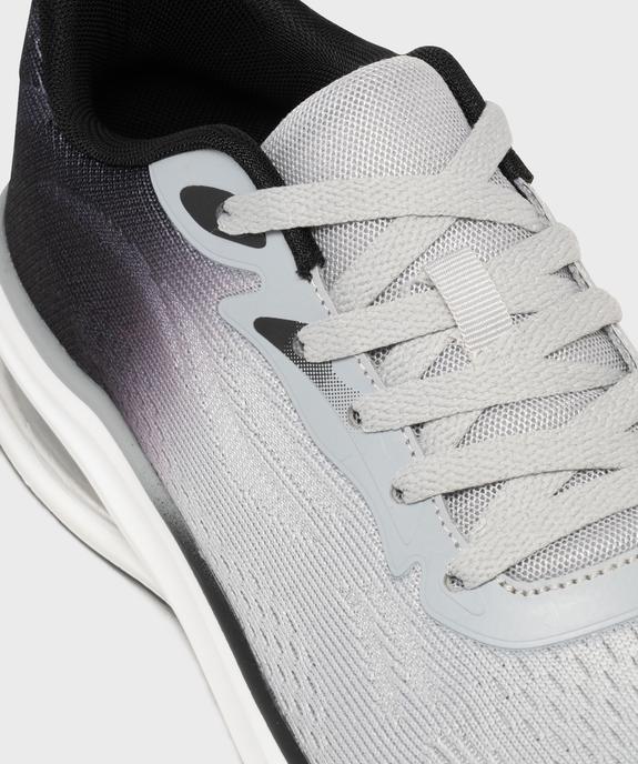 Baskets basses en mesh renforcé à semelle bulle d'air homme vue6 - 5 MILES - GEMO