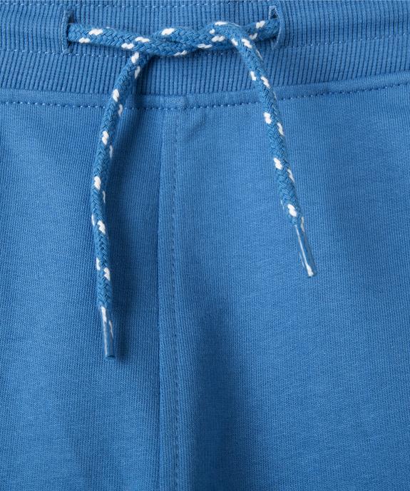 Jogging garçon en maille fine à taille élastiquée vue2 - GEMO (JUNIOR) - GEMO