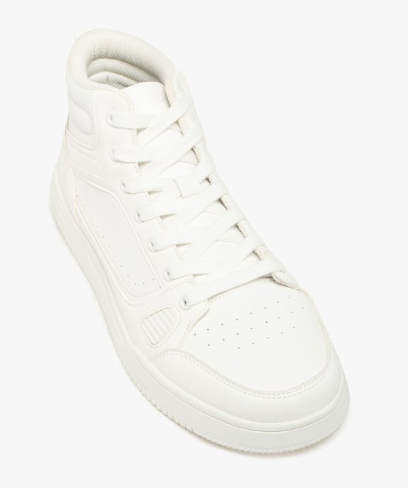 Baskets homme mid-cut à lacets style casual vue6 - 5 MILES - GEMO