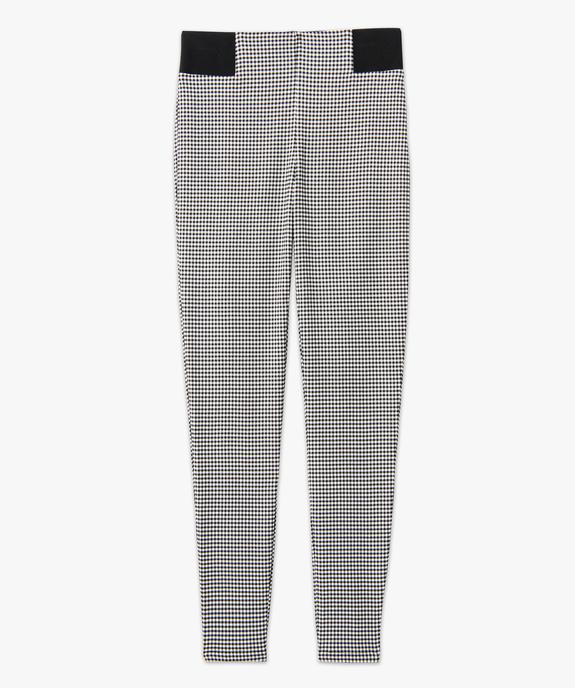 Legging à carreaux femme vue4 - GEMO(FEMME PAP) - GEMO