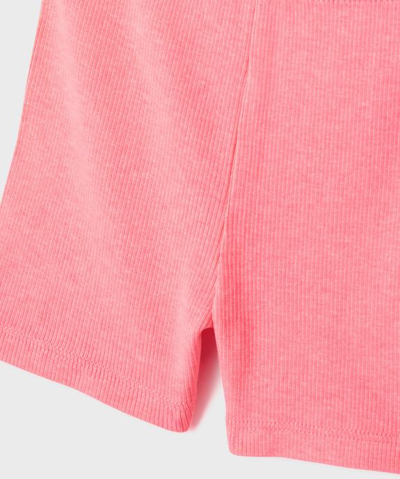 Legging court en maille côtelée bébé fille vue2 - GEMO(BEBE DEBT) - GEMO