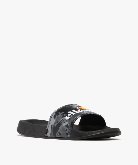 Mules de piscine homme à bandeau camouflage - Ellesse vue8 - ELLESSE - GEMO