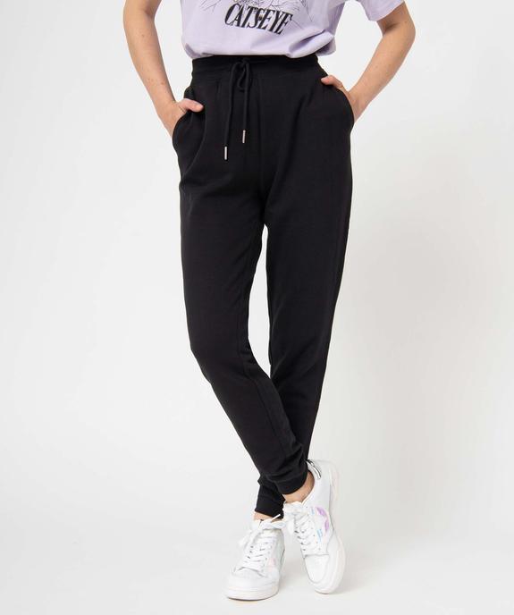 Pantalon de jogging femme molletonné vue1 - GEMO(FEMME PAP) - GEMO