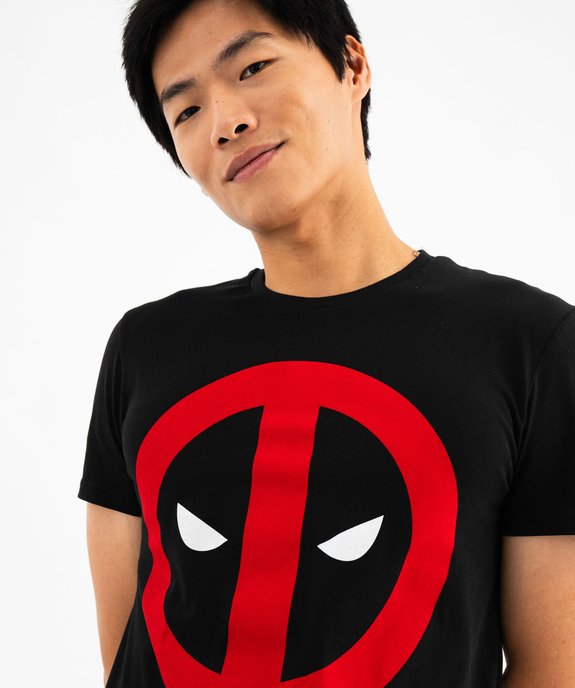 Tee-shirt à manches courtes motif DeadPool homme - Marvel vue5 - DEADPOOL - GEMO