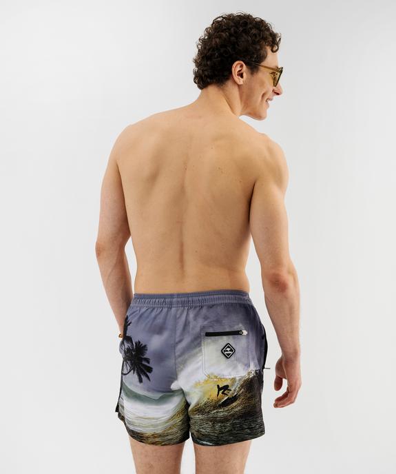 Short de bain imprimé surf homme - Roadsign vue3 - ROADSIGN GEMO FOR GOOD D - GEMO