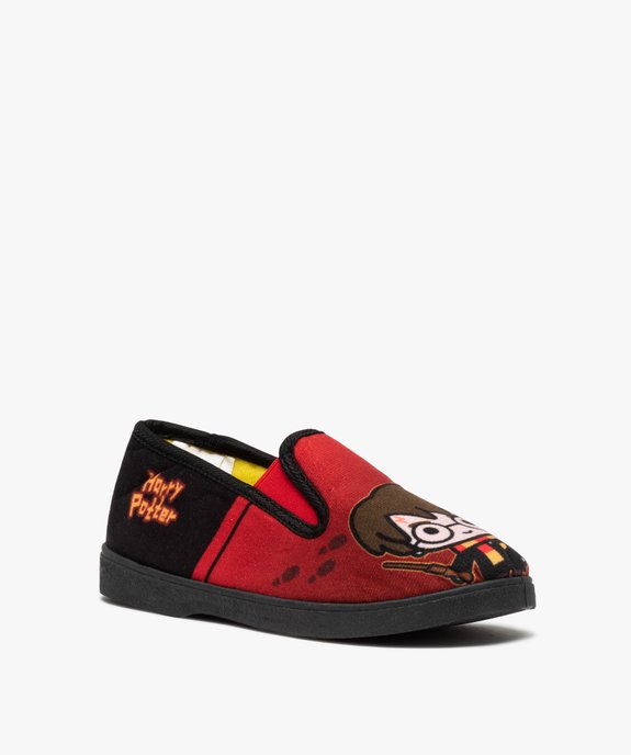 Chaussons garçon en velours ras imprimé – Harry Potter vue2 - HARRY POTTER - GEMO