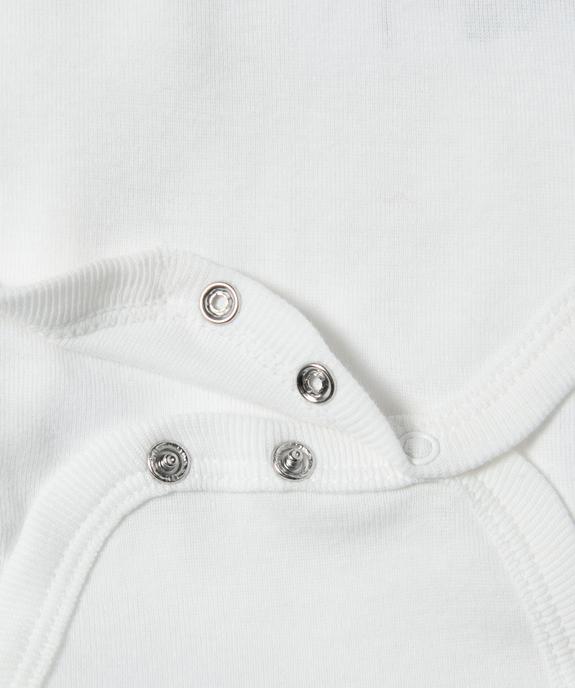 Body bébé à manches longues à motifs pandas (lot de 3) vue2 - GEMO 4G BEBE - GEMO